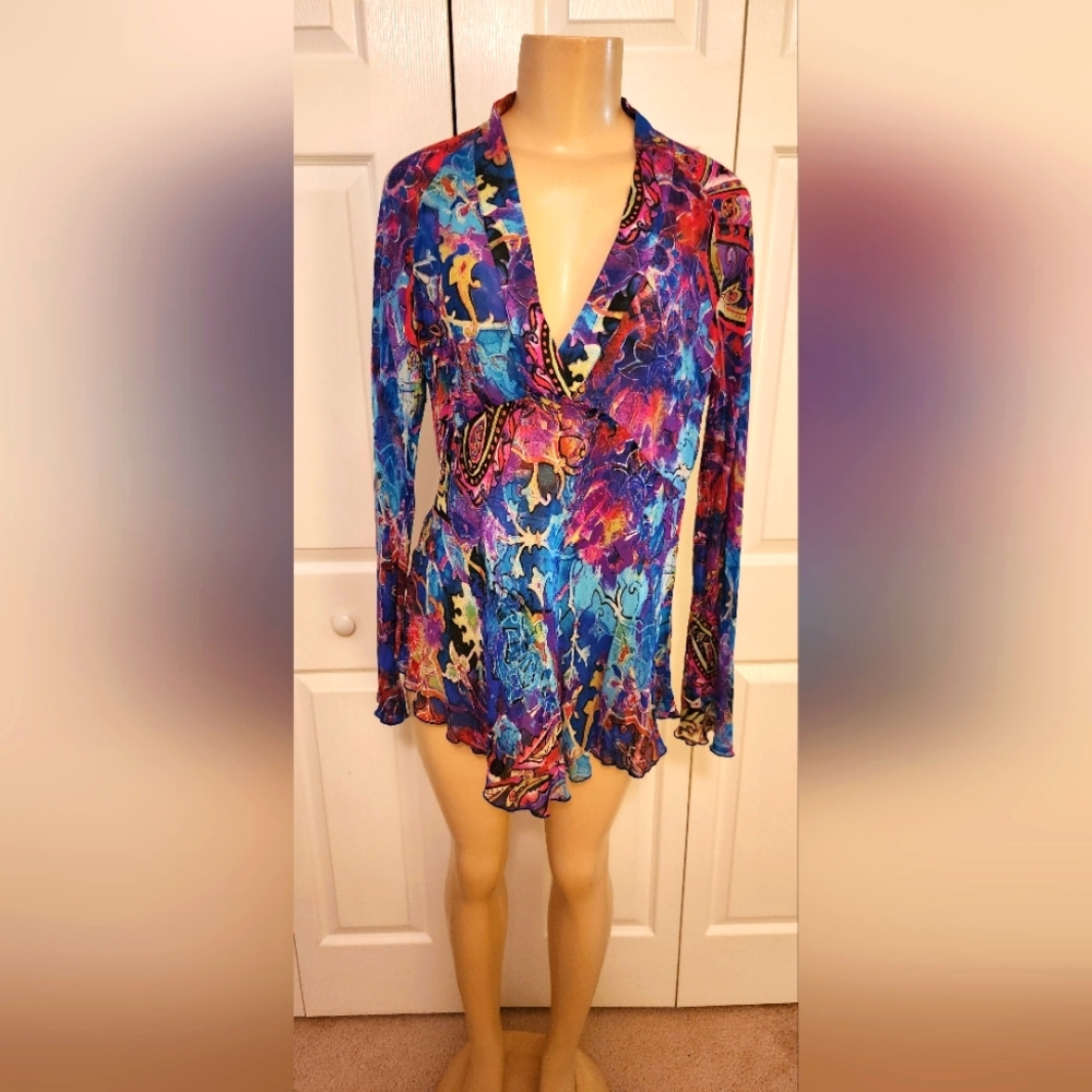Chicos Sheer Blouse